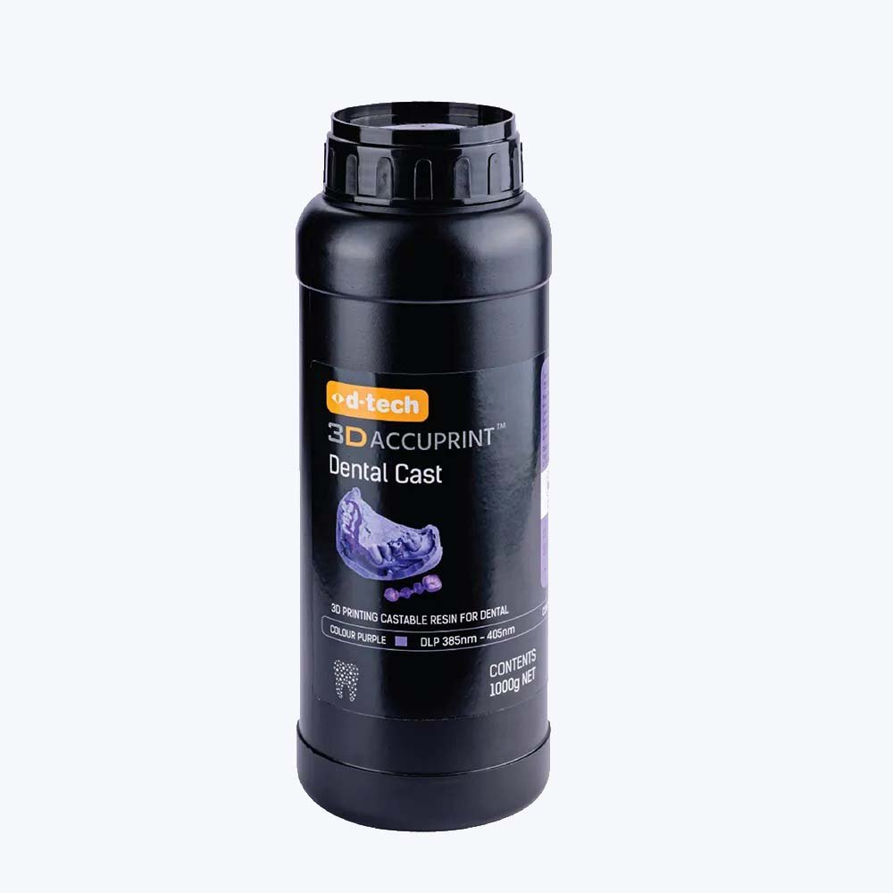 D-Tech 3D Accuprint Dental Cast Dental 3D Printing Resin